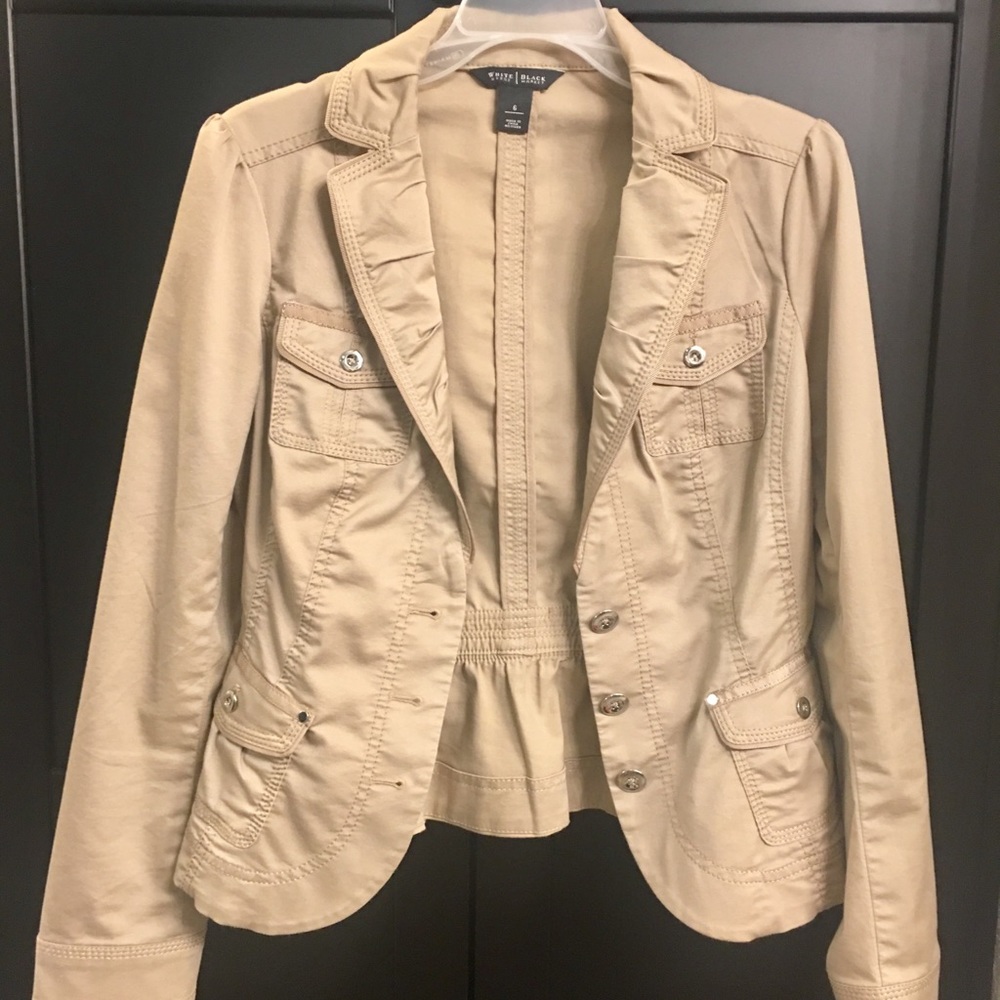 💖Tan Blazer  💫💕 like new!
